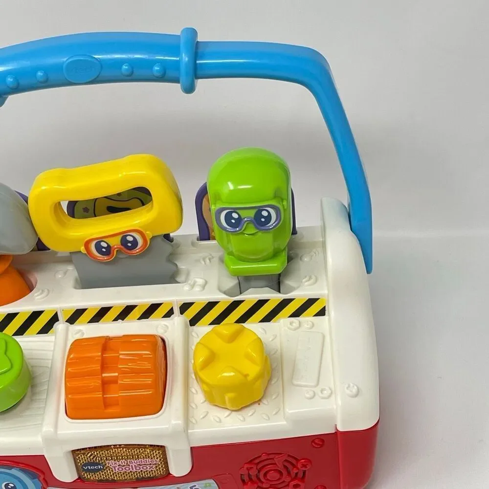 VTech Fix It Buddies Toolbox Toddler Colors Numbers Learning Toy Dexterity Sound